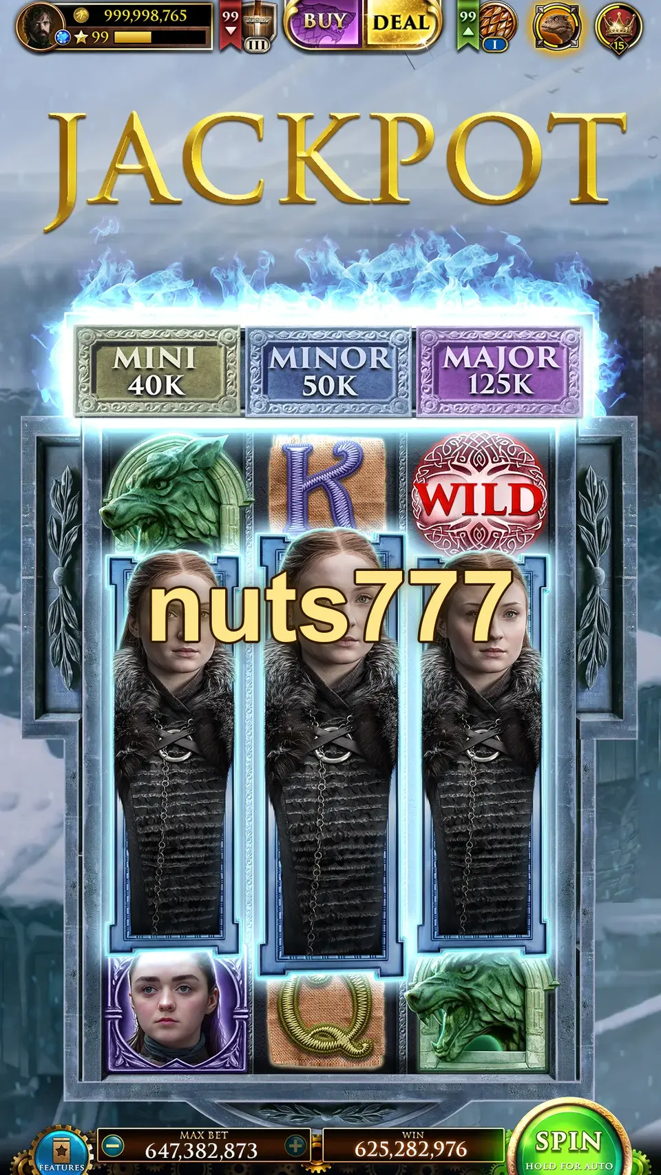 nuts777 Tangkapan Layar - APK Resmi